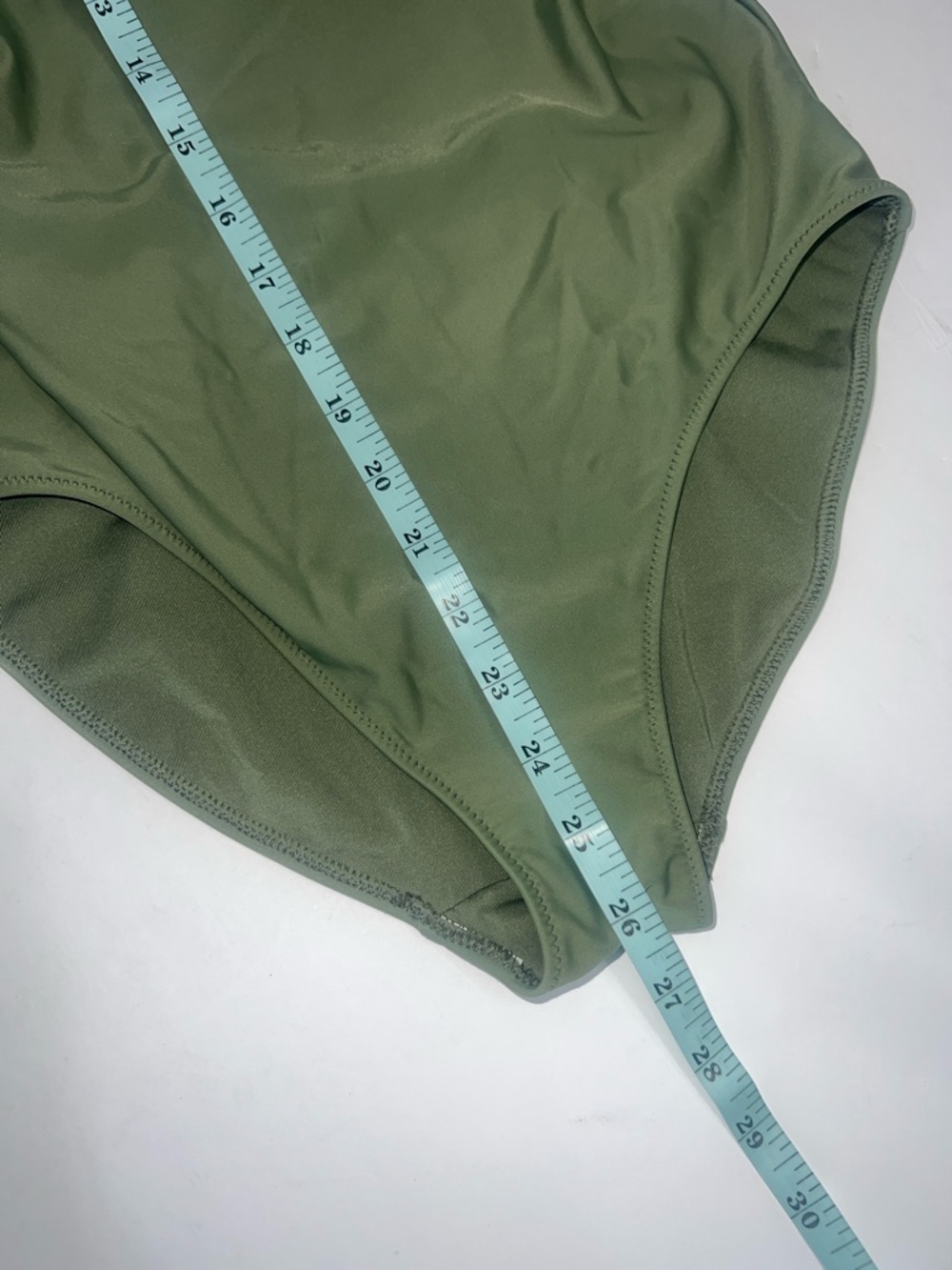 Aerie Olive Green One-Piece Swimsuit Womens Size M - Picture 8 of 11